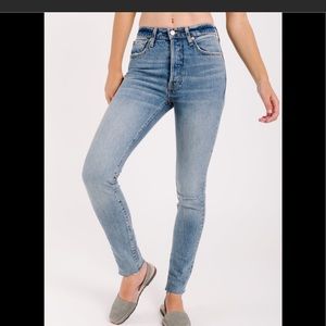 Free people Stella high waisted jeans